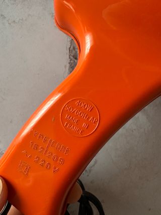 Asciugacapelli Moulinex vintage anni 70