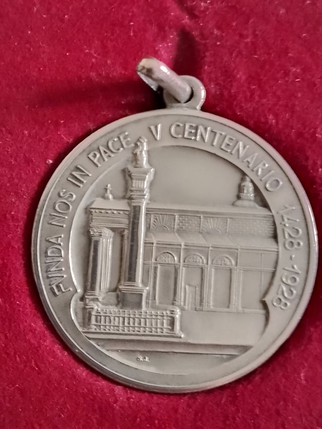 Medaglia commemorativa in argento