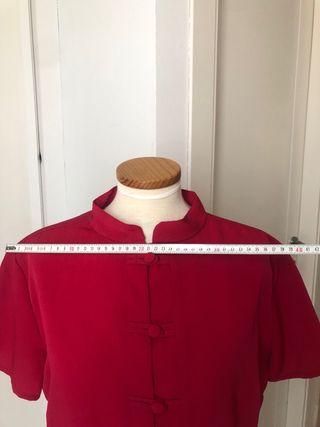 Camisa mujer granate