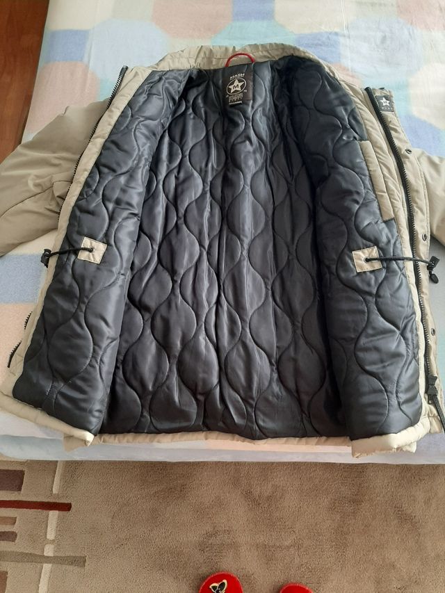 Giacca - piumino da uomo beige 