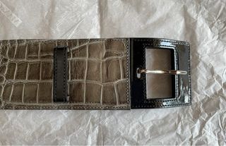 cintura in pelle da donna