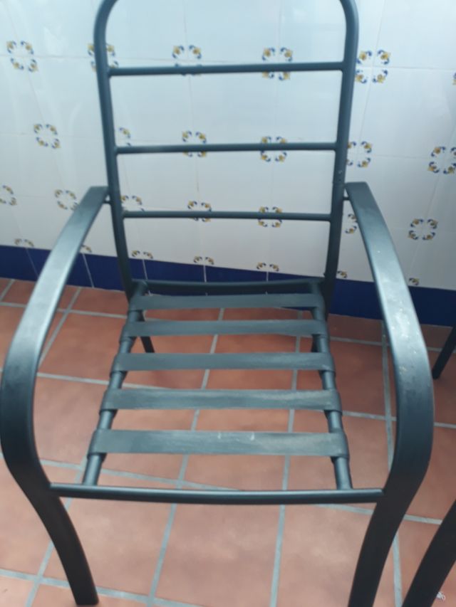 4 butacones grandes terraza