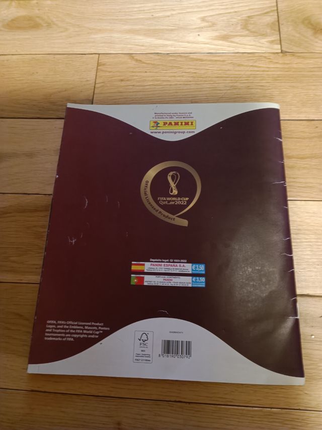 Álbum de cromos Atlético de Madrid nuevo