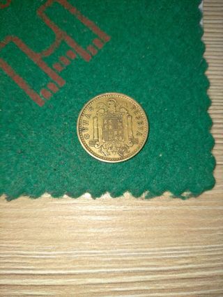 Moneda 1 Peseta 1966