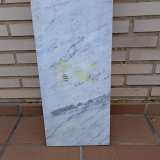 Plancha, placa o bandeja de MARMOL BLANCO