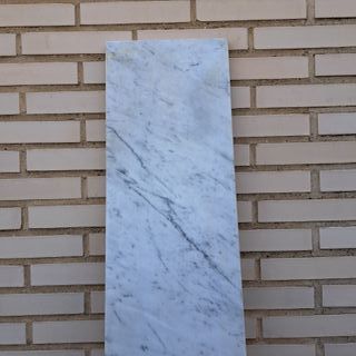 Plancha, placa o bandeja de MARMOL BLANCO