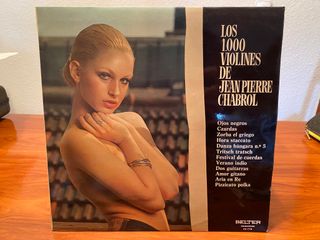 Disco Vinilo Jean Pierre Chabrol - 1000 violines..