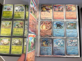 Album escarlata y purpura evolucion en paldea