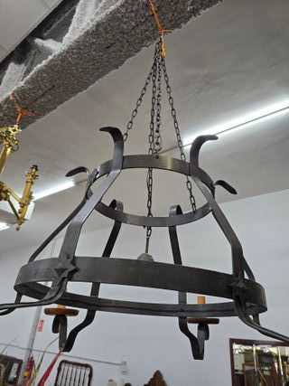 LAMPARA DE FORJA GRANDE