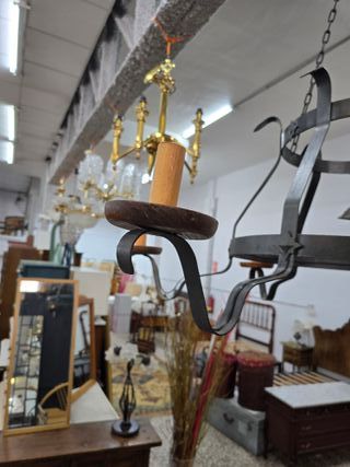 LAMPARA DE FORJA GRANDE