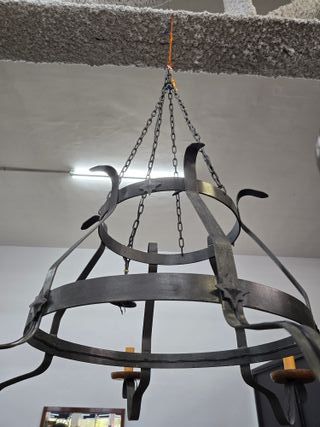 LAMPARA DE FORJA GRANDE