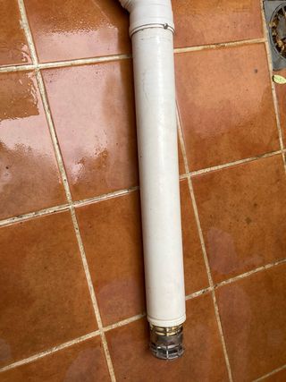 Tubo salida gases caldera cointra.