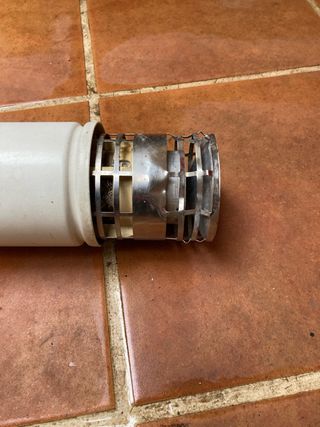 Tubo salida gases caldera cointra.