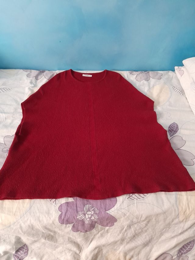 Tunica bordeaux in lana