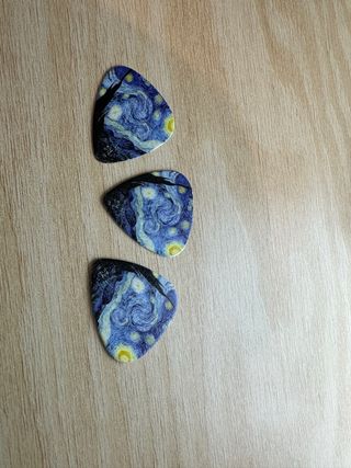 Puas guitarra Van Gogh