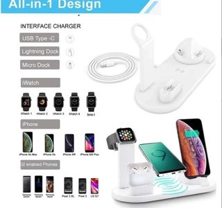 📱🔌CARGADOR INALAMBRICO 5 IN 1