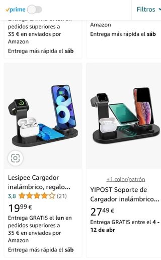 📱🔌CARGADOR INALAMBRICO 5 IN 1
