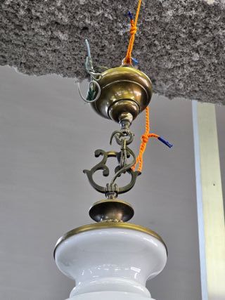 QUINQUÉ ANTIGUO DORADO