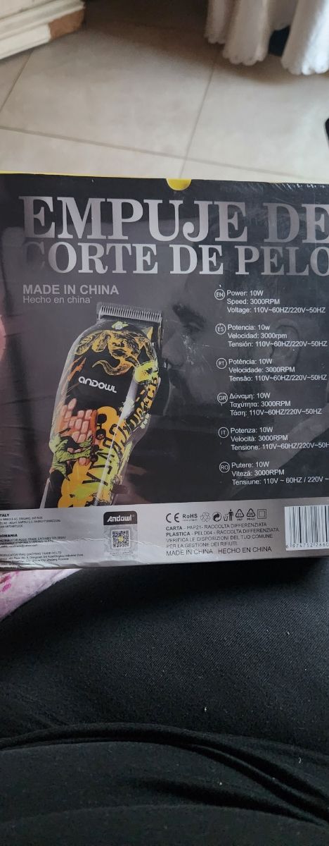 Taglia capelli nuovo sigillato