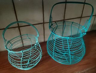 Pareja de cestas multiusos