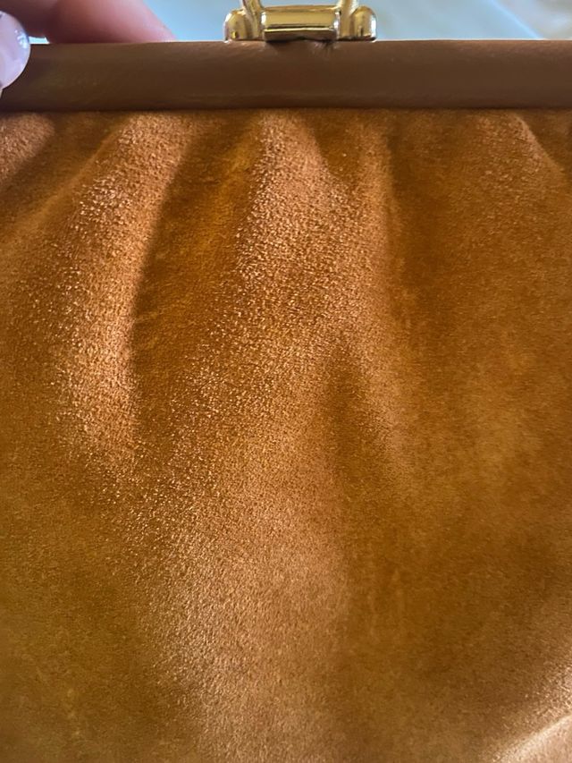 Borsetta scamosciata