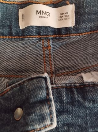 Falda vaquera de Mango