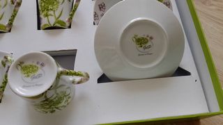 JUEGO DE TAZAS DE CAFE DE COLECCIÓN