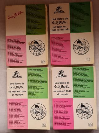 Colección de libros de Los Cinco, de Enid Blyton