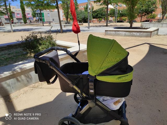 Duo Carro silla+capazo bebe jane muum