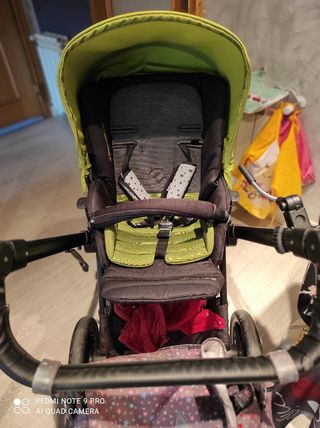 Duo Carro silla+capazo bebe jane muum