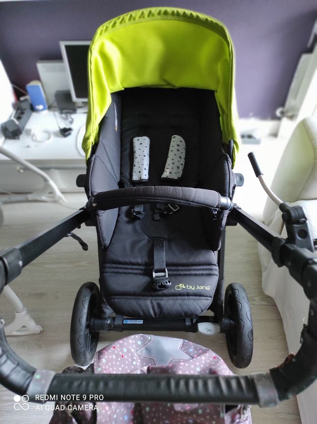 Duo Carro silla+capazo bebe jane muum