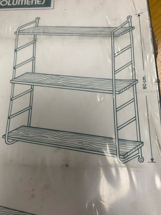 Estantería madera