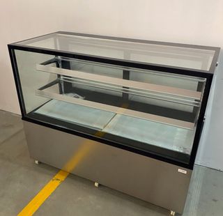 ✅ Vitrina Pastelera Cristal con ruedas