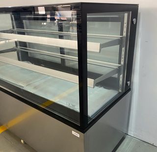 ✅ Vitrina Pastelera Cristal con ruedas