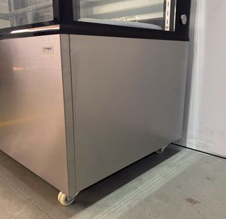 ✅ Vitrina Pastelera Cristal con ruedas