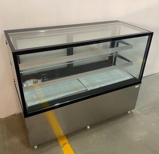 ✅ Vitrina Pastelera Cristal con ruedas