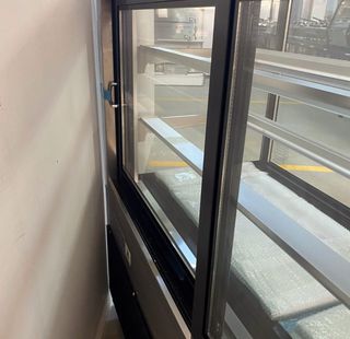 ✅ Vitrina Pastelera Cristal con ruedas