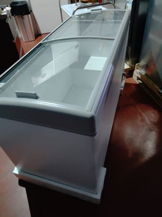 Arcon congelador puertas de cristal