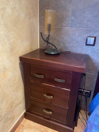 Dormitorio de matrimonio 100% madera