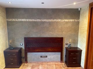 Dormitorio de matrimonio 100% madera