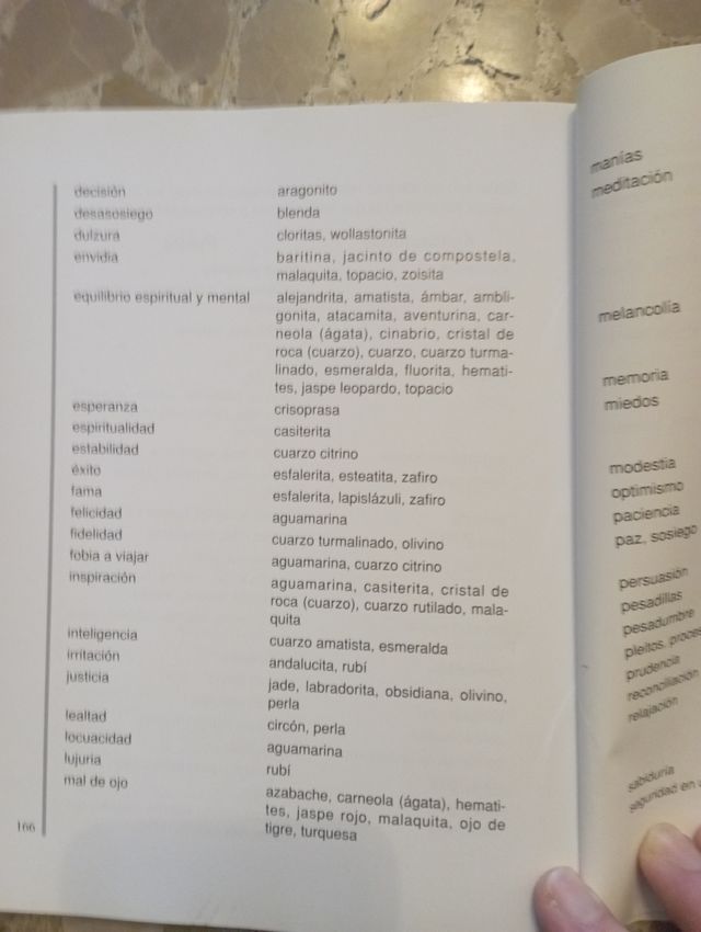 Libro piedras que curan