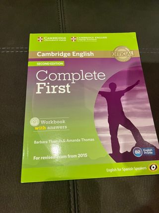 Libros ingles: Complete First. Cambridge English