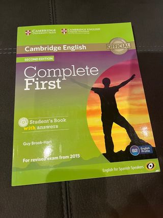 Libros ingles: Complete First. Cambridge English