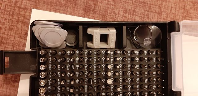 Set giraviti pz 116 di precisione