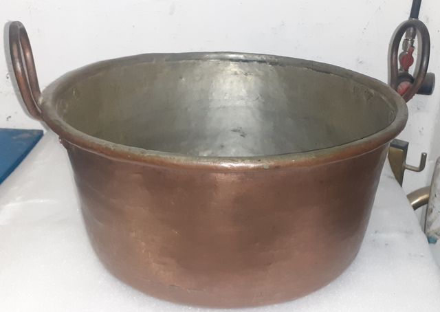 Pentola in rame vintage anni 50