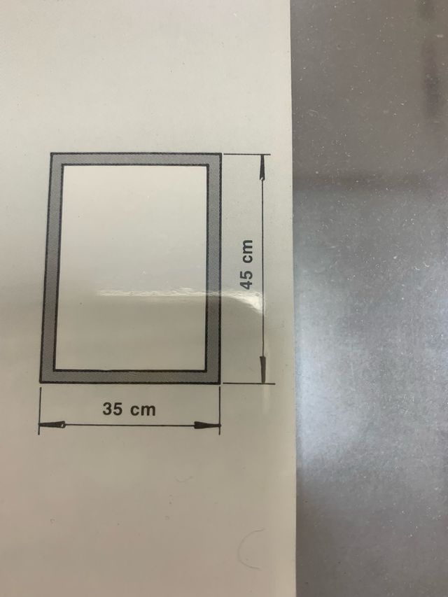 Espejo marco de madera