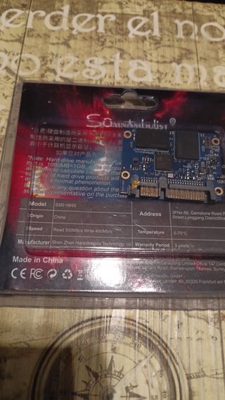 Memoria SD interna 64 GB