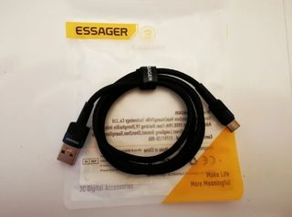 🔌📱CABLE CARGA RAPIDA ESSAGER 66W TIPO С