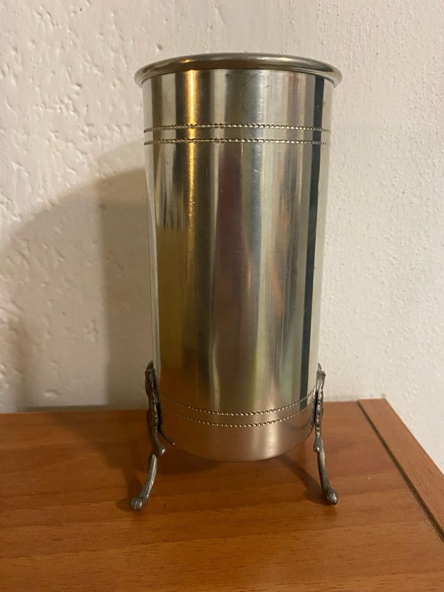 Vaso in peltro Zinn