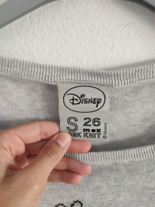 Jersey gris Minnie Bershka